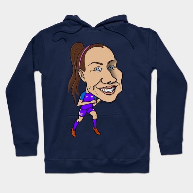 Alex Morgan Hoodie by Luzinha